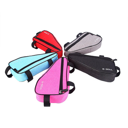 Bicycle Triangle Bag Bike Front Tube Frame Saddle Storage Bags MTB Cycling Pouch Durable Bike Versatile Bag Bicycle Accessories