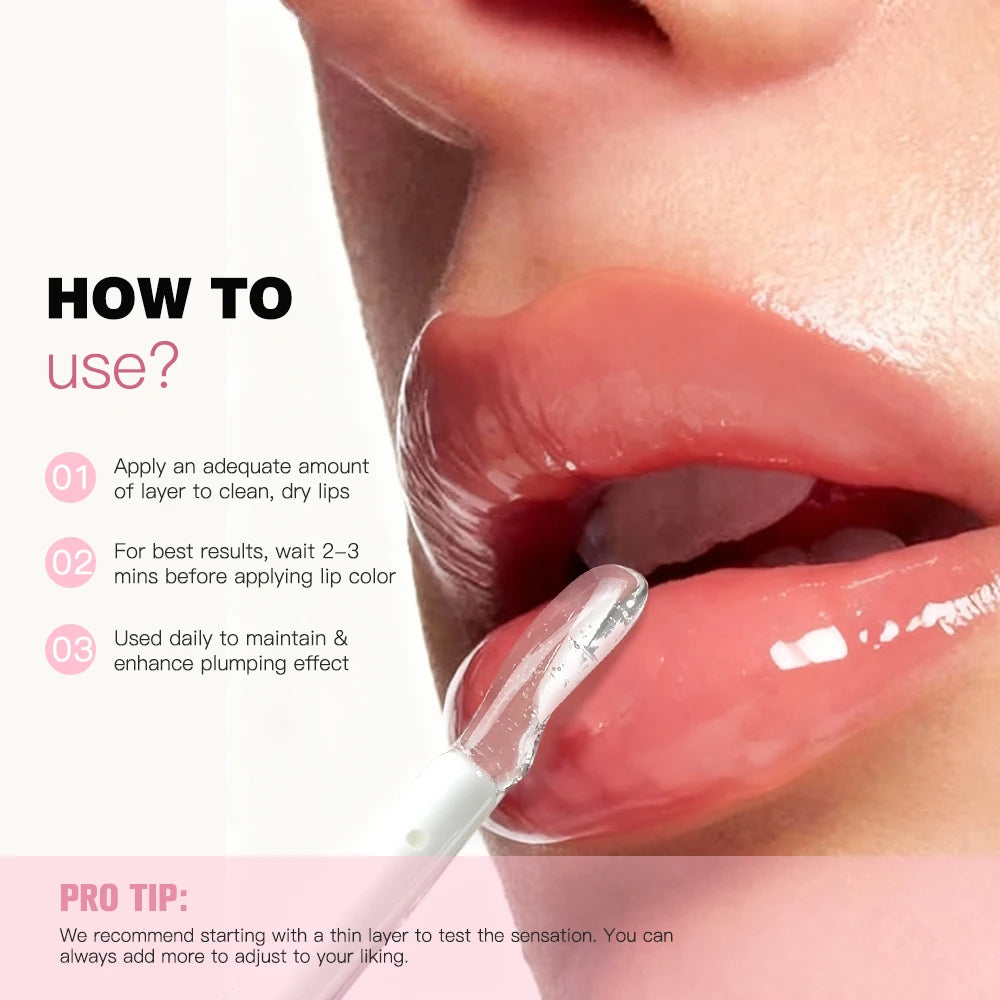 Lip Plumper Reedle Shot Plumping Serum Moisturizing Anti-Wrinkle Lip Gloss Transparent Plump Sexy Lips Care Korean Cosmetics