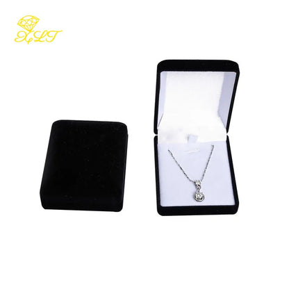 1 boîte à bijoux pour pendentif, boîte cadeau de présentation de bijoux, emballage de pendentif, boîte de rangement, porte-collier, boîte de rangement pour pendentif