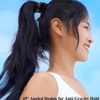 Elegant Curved Hairpins for Women High Ponytail Back of Head Design Hair Accessories