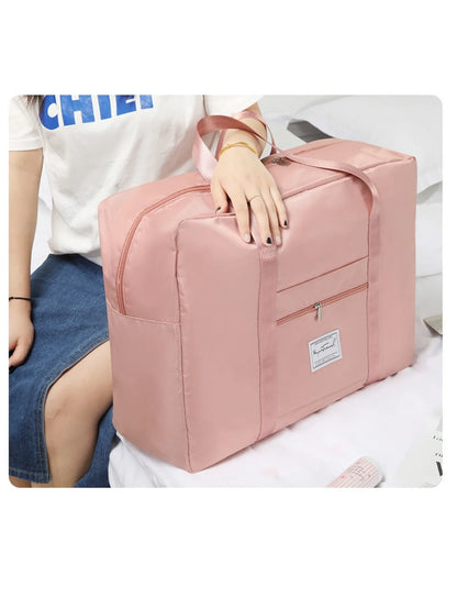 Foldable Quilt Storage Bag Portable Luggage Bag for Student Moving Travel