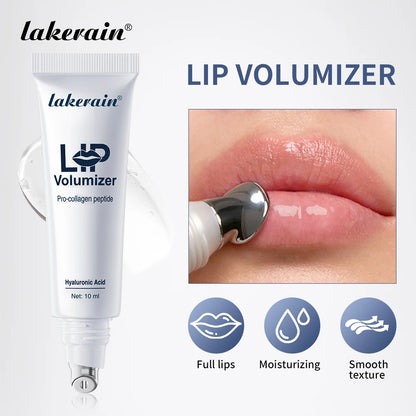 Lip Plumper Gloss Serum Volumizer Deep Hydration Nourishing Moisturizing Fragrance Free Smooth Non Sticky Lip Care
