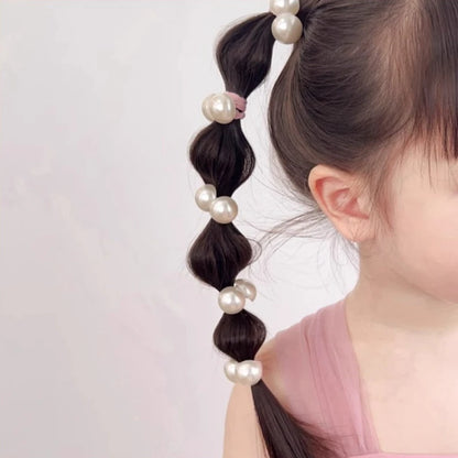 10/20/30 Pièces Chouchous pour Filles Perles Cœur Étoile Élastiques Cheveux Extensibles Bandeaux pour Tout-petits Enfants Filles Attache Queue de Cheval