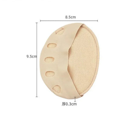 2-Pack Breathable Toe Pads, Forefoot Pad Protectors - Reusable Foot Pads, Foam Pads to Prevent Forefoot Pain and Discomfort