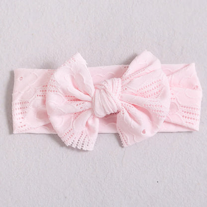 1pcs Bow Baby Head Band for Children Lace Baby Headbands Newborn Soft Headband Turban Kids Headwear Baby Hair Accessories Girl