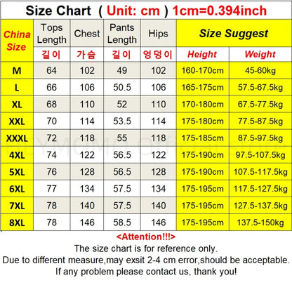 Plus Size 8xl Summer Men's Tracksuits Sets Fashion Casual Quick Dry T-Shirts Shorts Suits Male Oversize 7xl 6xl Sportswear