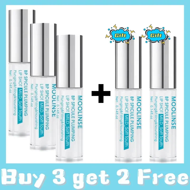 BP Spicule Plump Lip Shot Instantly Volumis Increase Lip Elasticity Long-lasting Moisturize Lip Plumper Gloss Sexy Beauty Makeup