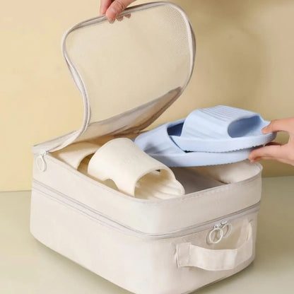 Shoe Bags - Holds 3 Pair of Shoes, Travel Essentials for Flying Carry On Luggage Accessories