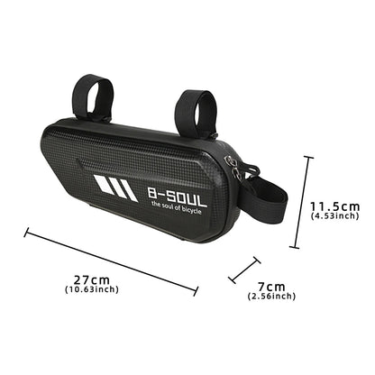 B-SOUL Electric Bike Hanging Bag Motorcycle Side Bags Waterproof Moto Engine Pack Hard Shell Bags Mountain Bike Triangle Pouch