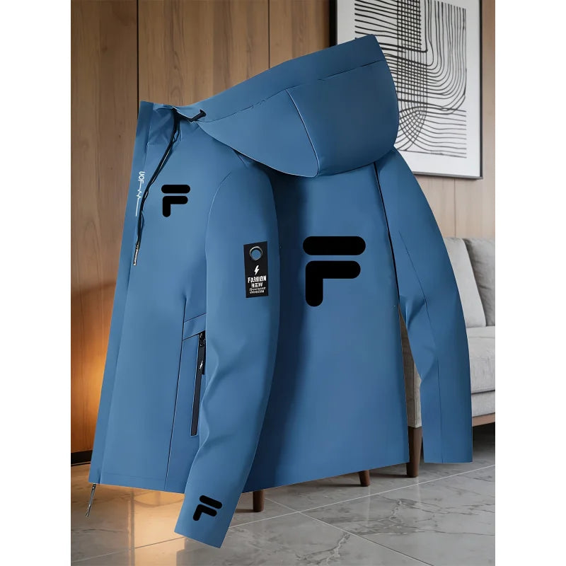 Spring and Autumn Outdoor Men's Jacket Slim Fit The Fabric Is Windproof and Breathable Mountaineering Travel Jacket for Couples
