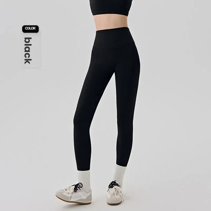 Yoga Leggings for Women to Wear Without Panties Seamless Sports Tights Woman Clothing High-waisted Composite waist Fitness Pants