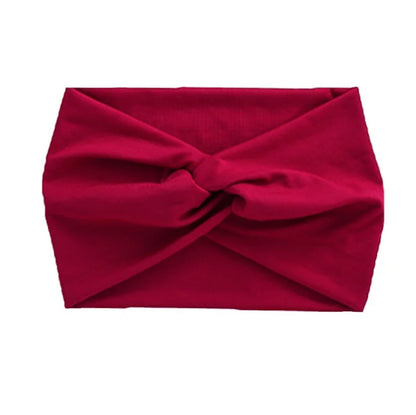 Europe and The United States New Wide Hair Band Women Sports Cross Headband Yoga Elastic Headband Hair Accessories Wholesale