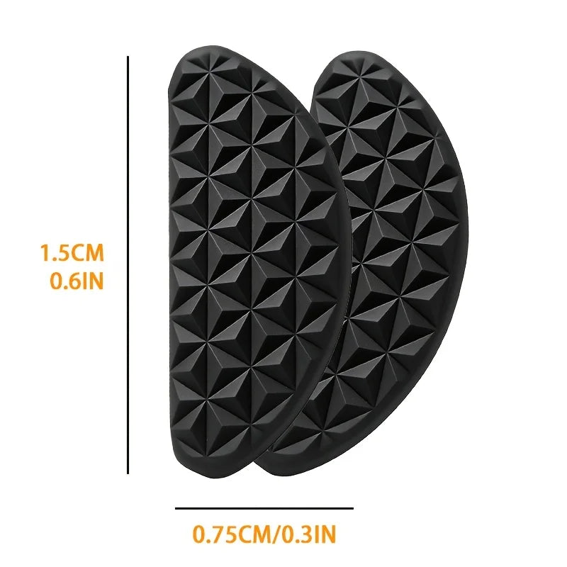 Anti-fall Silicone Eyeglass Nose Cushion Stickers with Lizard Texture, Non-slip Nose Bridge Pads for All Kinds of Sunglasses Eye