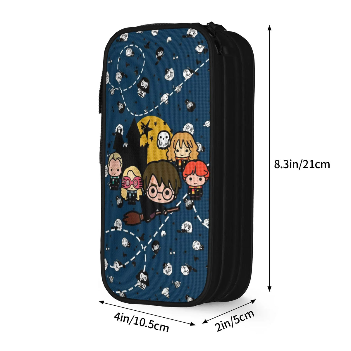 New H-HP-P Harrys Potters Pencil Cases  Pencil Pouch Pen Holder for Girl Boy Large Storage Bags Office Gifts Accessories