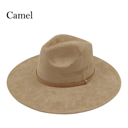 Suede Fedora Painting Felt Hats for Men and Women, Hand Sewn Fedora Adjustable Fall Winter Fashion Party Hats and Gifts
