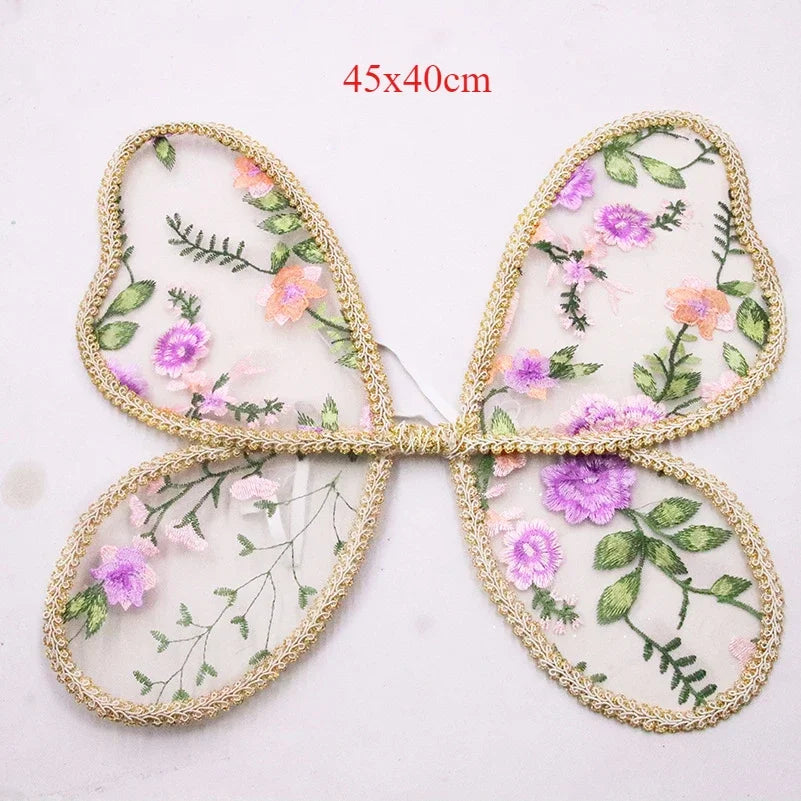 Butterfly Wings Angel Fairy Costume Newborn Baby Photography Props Soft Girl Photo Shoot Accessories