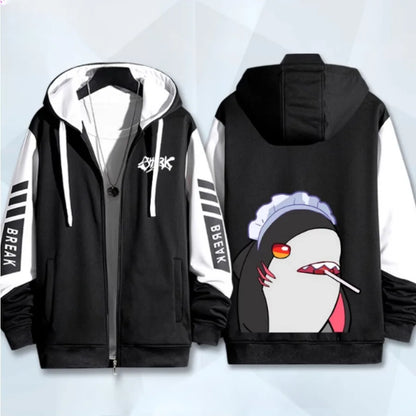 Anime Zenless Zone Zero Zip Up Women/Men Hoodie Sweatshirt ZZZ ZZZERO Ellen Joe Cosplay Zipper Hooded Jacket Outwear