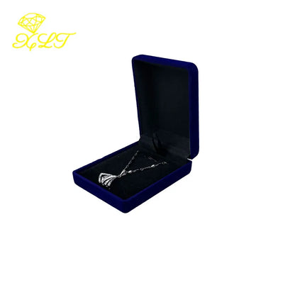 1 boîte à bijoux pour pendentif, boîte cadeau de présentation de bijoux, emballage de pendentif, boîte de rangement, porte-collier, boîte de rangement pour pendentif