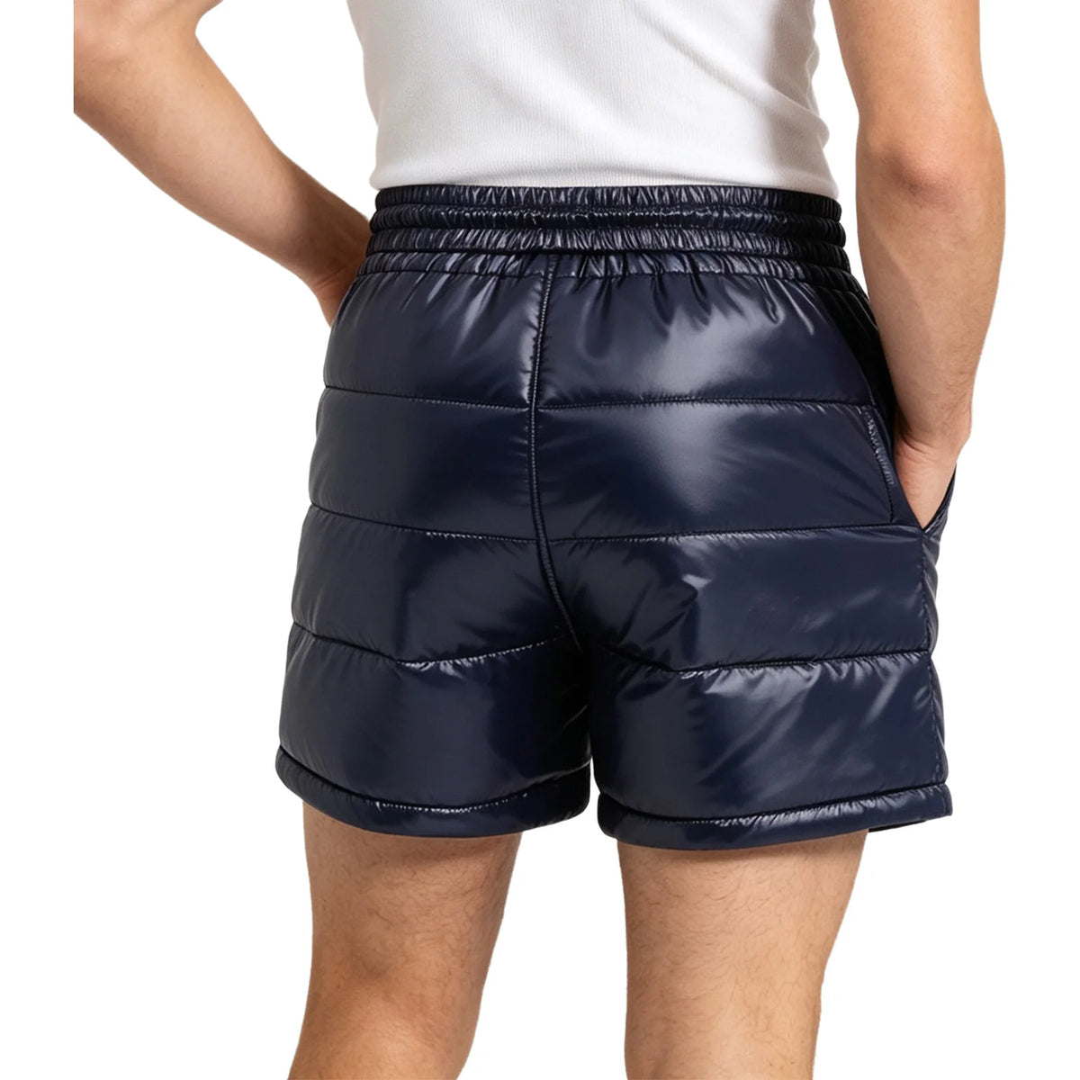 Men Warm Puffer Padded Boxer Shorts Waterproof Leak-proof Washable Soft Bottoms Diaper Cover Special Needs Adaptive Clothing