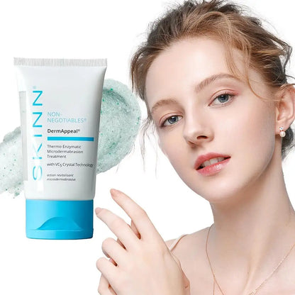 Gommage exfoliant visage Skinn - Nettoyage en profondeur des pores, resserrement des pores, lissant, éclaircissant, estompant les taches brunes - Soin du visage