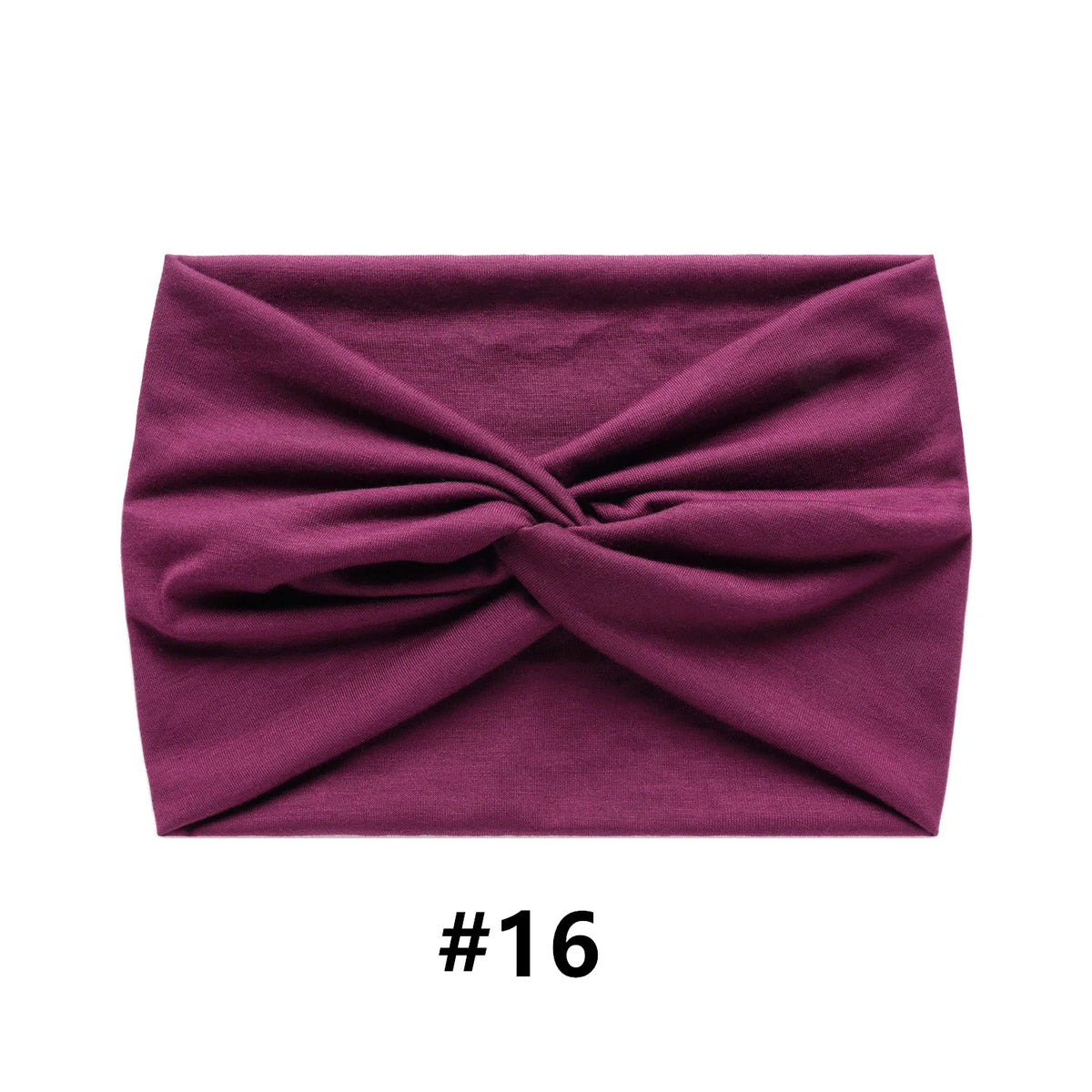 Wide Headbands for Women Large Turban Headwrap Boho Hairband Twisted Head Bands Sport Workout Stretch Non-slip Hair Accessories