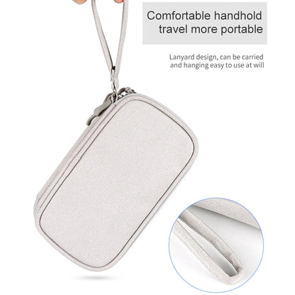 Sac de rangement étanche Organisateur numérique électronique Portable USB Produit numérique Chargeur Prise Sac de rangement Organisateur de câbles de voyage