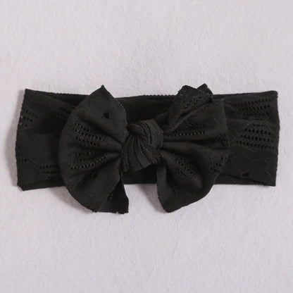 1pcs Bow Baby Head Band for Children Lace Baby Headbands Newborn Soft Headband Turban Kids Headwear Baby Hair Accessories Girl