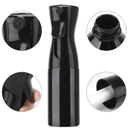 Flacon Pulvérisateur Coiffure 200 ml Bouteille d'eau Haute Pression pour Coiffeur Salon Rechargeable Atomiseur Beauté