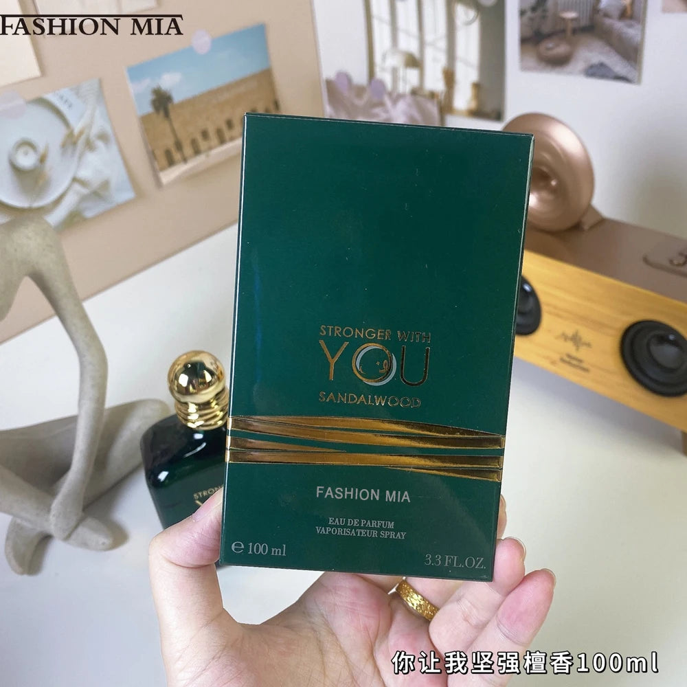 100ml Parfum homme Stronger With You Intensely de haute qualité, longue durée, boisé, atomiseur corporel, cadeaux