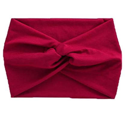 Europe and The United States New Wide Hair Band Women Sports Cross Headband Yoga Elastic Headband Hair Accessories Wholesale