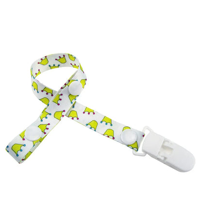 Adjust Baby Pacifier Clip Chain Ribbon Dummy Holder Chupetas Soother Pacifier Clips Leash Strap Nipple Holder for Infant Feeding