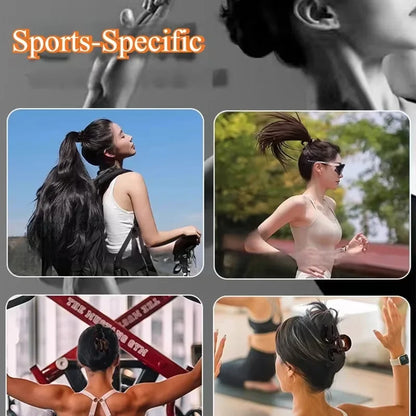 Elegant Curved Hairpins for Women High Ponytail Back of Head Design Hair Accessories