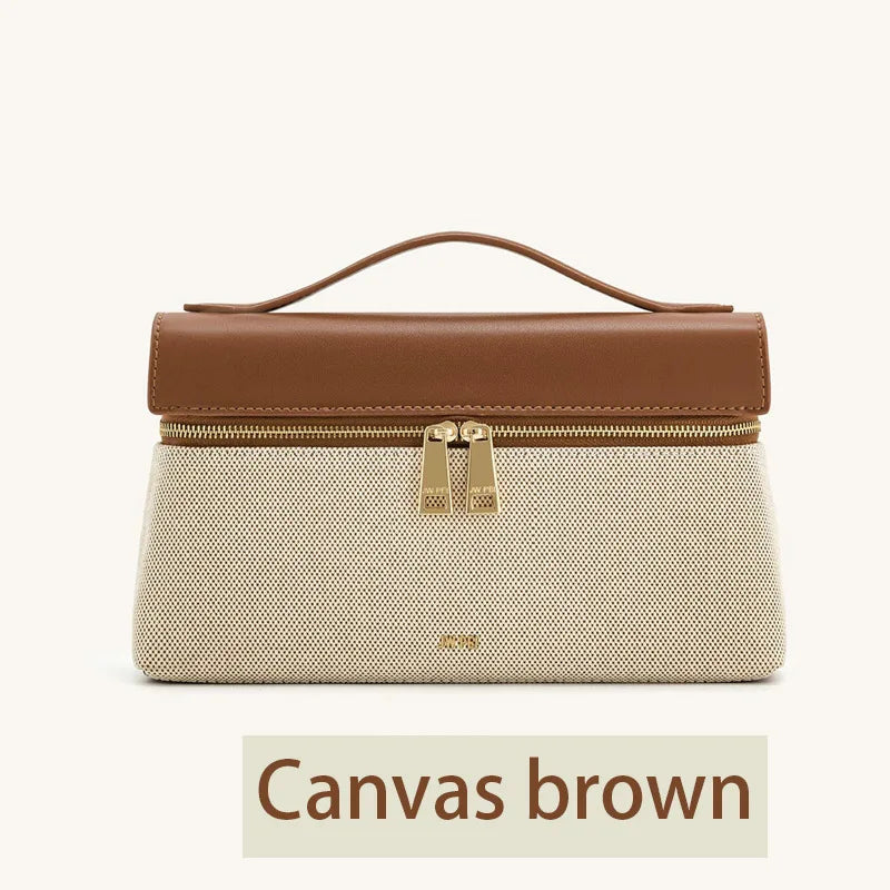 JWPEI Box Bag Thea - A Simple Commuting Lunch Box Bag for Women, Handheld and Crossbody, Fashionable and Versatile Small Bag