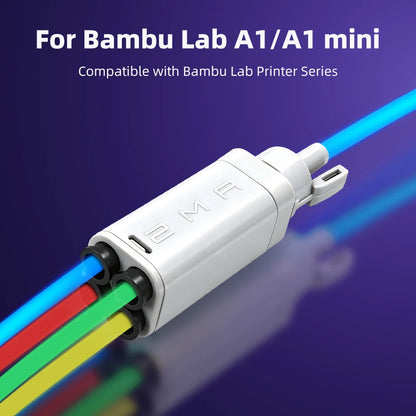 For Bambu Lab 3D Printer AMS Filament Hub Five Way Components Switch Consumables Multi-Color Printing For Bambu lab A1 Parts