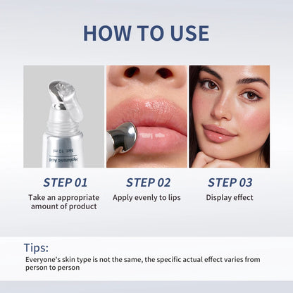 Lip Plumper Gloss Serum Volumizer Deep Hydration Nourishing Moisturizing Fragrance Free Smooth Non Sticky Lip Care