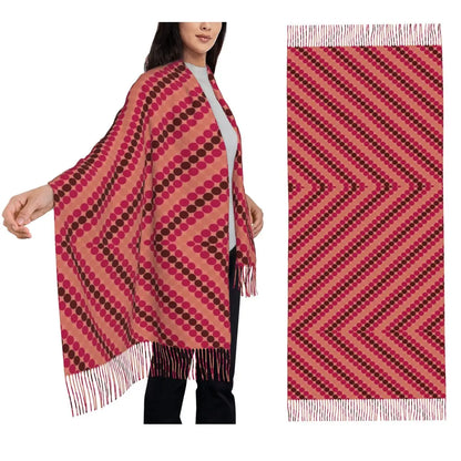 Sou Hiyori Japan Anime Shin Tsukimi YTTD Scarf Tassel Scarves Women Soft Warm Shawls and Wraps Long Fall Winter Shawl Wrap
