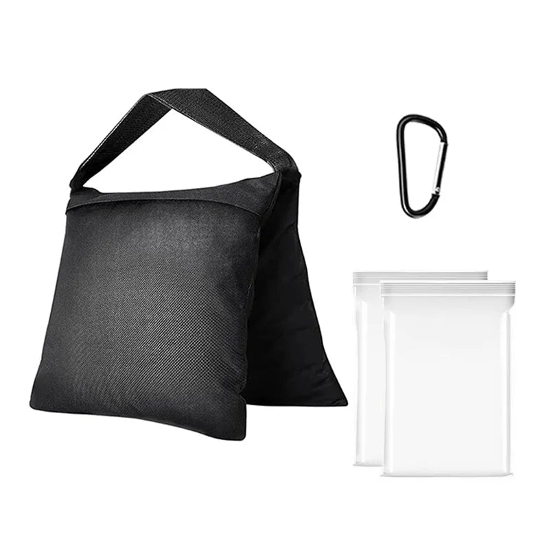 Sandbags Weight Bags for Photography Video Equipment Heavy Duty Saddlebag for Backdrop Stand Tripod Canopy Tent Umbrella Base