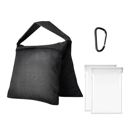 Sandbags Weight Bags for Photography Video Equipment Heavy Duty Saddlebag for Backdrop Stand Tripod Canopy Tent Umbrella Base
