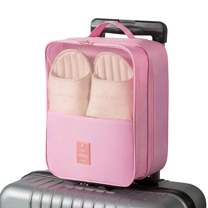 Shoe Bags - Holds 3 Pair of Shoes, Travel Essentials for Flying Carry On Luggage Accessories