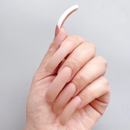 100pcs Long Nail French Tips Special Shape for Gel Nail /Acrylic Nails