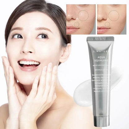 S.NATURE Sérum Crème Visage Squalane Améliore le Teint Terne Équilibre l'Eau et l'Huile et Hydrate Profondément Soin de la Peau Coréen