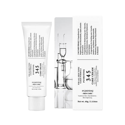 Crème Visage 345 Soin Coréen Adoucissante Hydratante Réparatrice Douce Adaptée Aux Peaux Sensibles