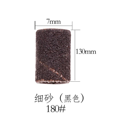 Large Nail Sanding Bands Set 100pcs/box Professional 180Grit Electric Manicure Sandband for Acrylic Nails