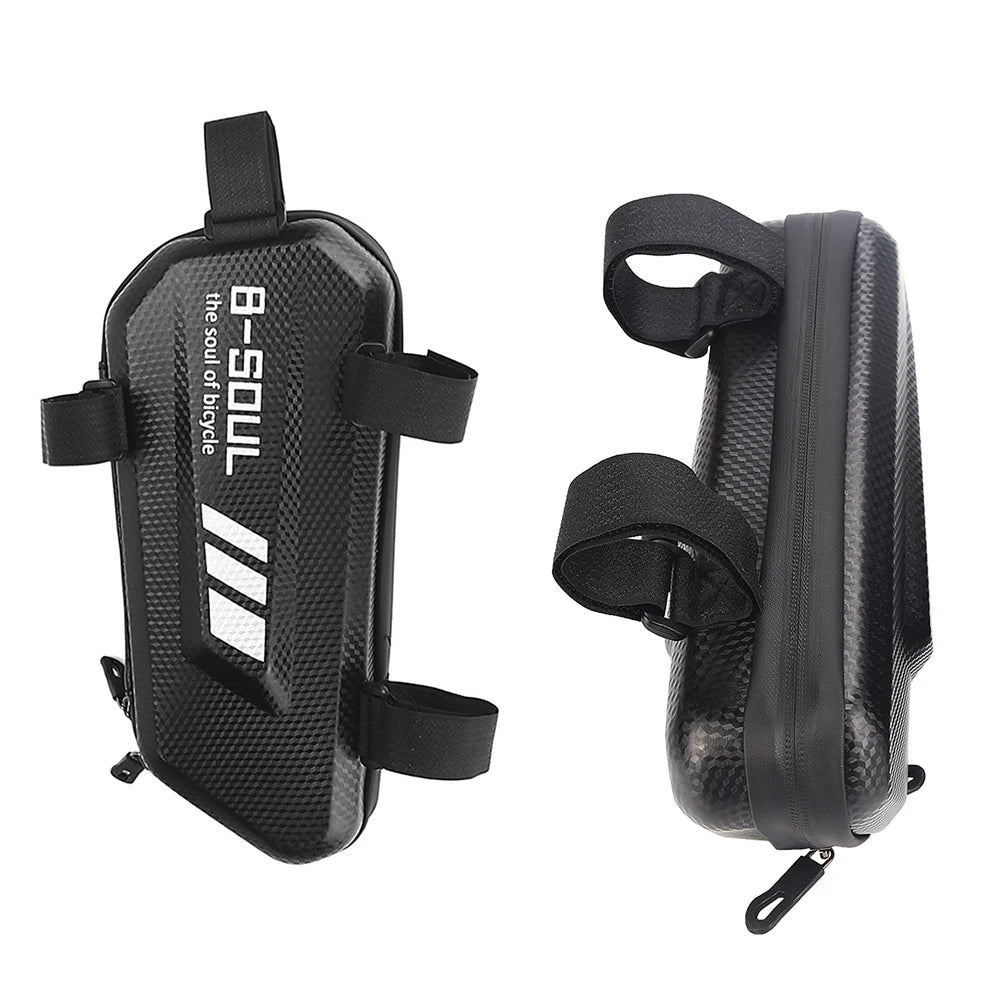 B-SOUL Electric Bike Hanging Bag Motorcycle Side Bags Waterproof Moto Engine Pack Hard Shell Bags Mountain Bike Triangle Pouch
