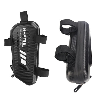 B-SOUL Electric Bike Hanging Bag Motorcycle Side Bags Waterproof Moto Engine Pack Hard Shell Bags Mountain Bike Triangle Pouch