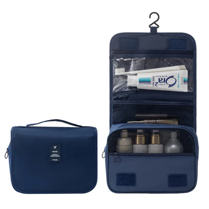 Portable Hook Toilet Bag Multi Functional Travel Waterproof Wear Resistant Multi Layer Storage Large Capacity Makeup Bag