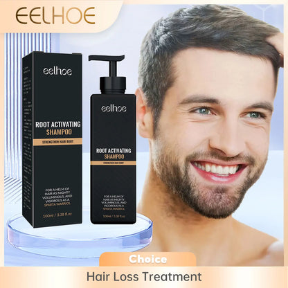 Shampoing Traitement Chute Cheveux Favorise la Croissance Renforce les Racines Répare le Cuir Chevelu Anti-Chute Hydratant Épaississant Soin Capillaire