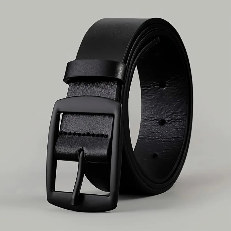 Nouvelle Ceinture de Luxe pour Hommes Ceinture en Cuir PU Boucle Ardillon en Métal Ceinture de Marque de Haute Qualité pour Jeans Grande Taille