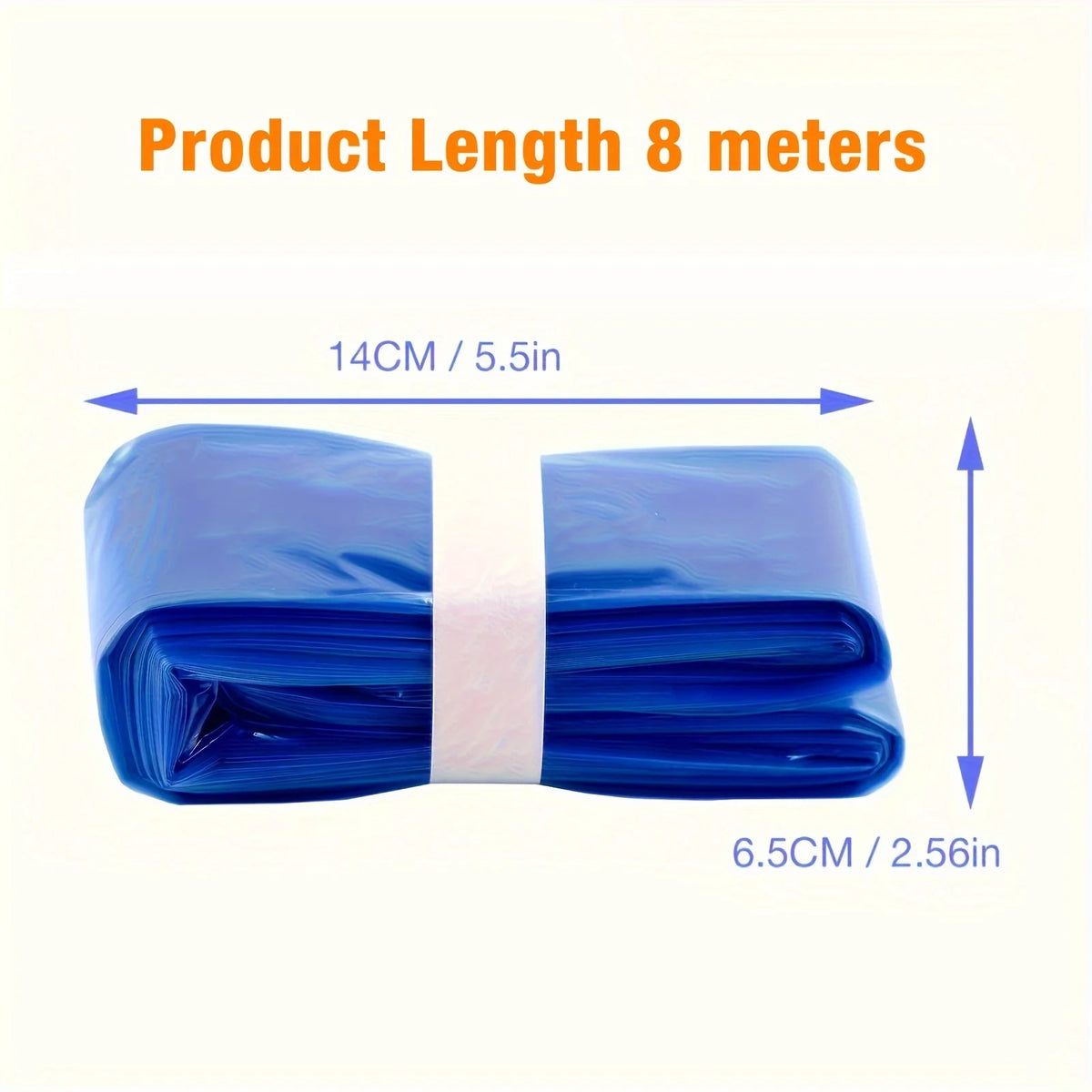 8 Meters 9 Pack Diaper Pail Refill Compatible with Cartridges for Tommee Tippee Sangene Tec Simplee Sangene Twist & Click