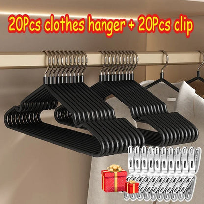Non-Slip Coated Metal Suit Coat Hangers Heavy Duty Clothes Hangers Metal Shirt Jacket Hanger with Round Notches for Dress